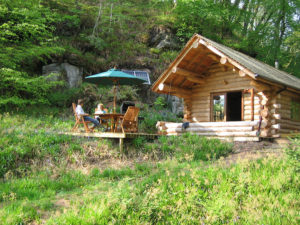 log cabins with hot tubs